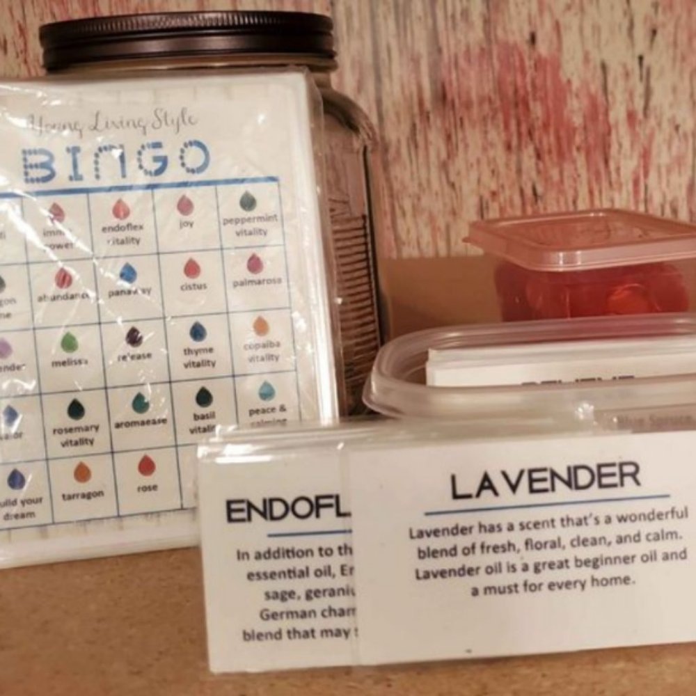 Essential Oil Bingo Set